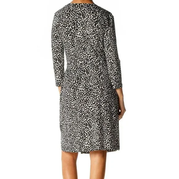 Banana Republic White Animal Print Bohemian A-Line Dress - Picture 3 of 3